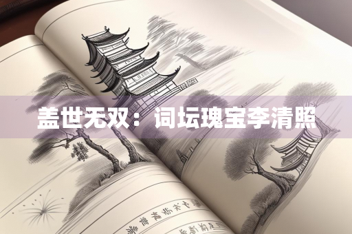 盖世无双：词坛瑰宝李清照