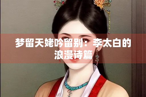 梦留天姥吟留别：李太白的浪漫诗篇