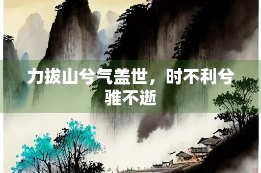 力拔山兮气盖世，时不利兮骓不逝