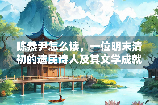 陈恭尹怎么读，一位明末清初的遗民诗人及其文学成就