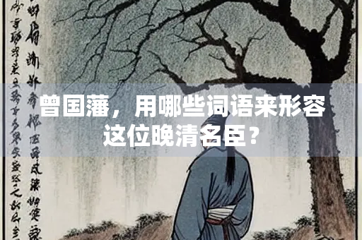 曾国藩，用哪些词语来形容这位晚清名臣？