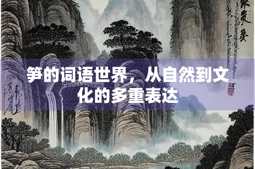 笋的词语世界，从自然到文化的多重表达