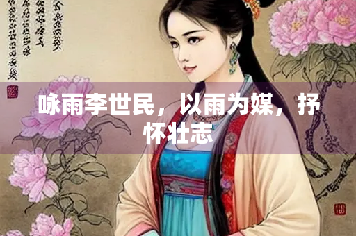 咏雨李世民，以雨为媒，抒怀壮志