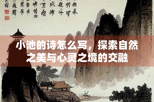 小池的诗怎么写，探索自然之美与心灵之境的交融