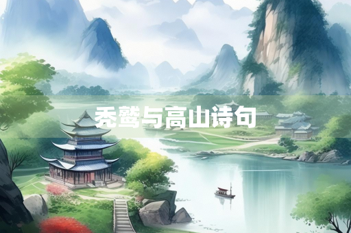 秃鹫与高山诗句
