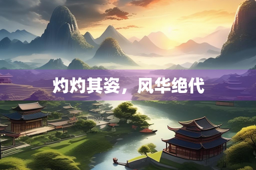 灼灼其姿，风华绝代