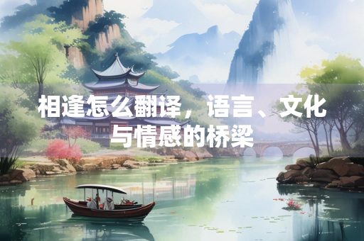 相逢怎么翻译，语言、文化与情感的桥梁