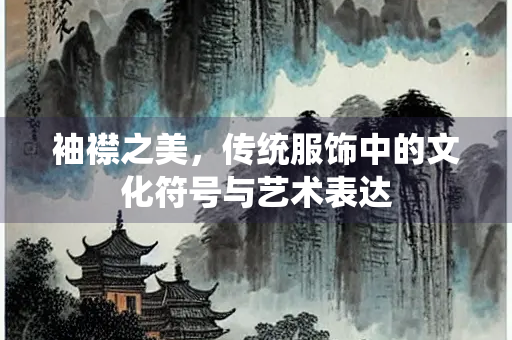 袖襟之美，传统服饰中的文化符号与艺术表达