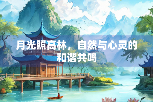 月光照高林，自然与心灵的和谐共鸣