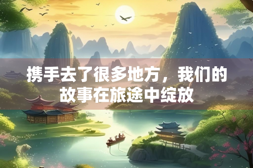 携手去了很多地方，我们的故事在旅途中绽放