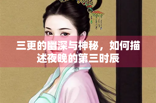 三更的幽深与神秘，如何描述夜晚的第三时辰