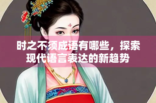 时之不须成语有哪些，探索现代语言表达的新趋势