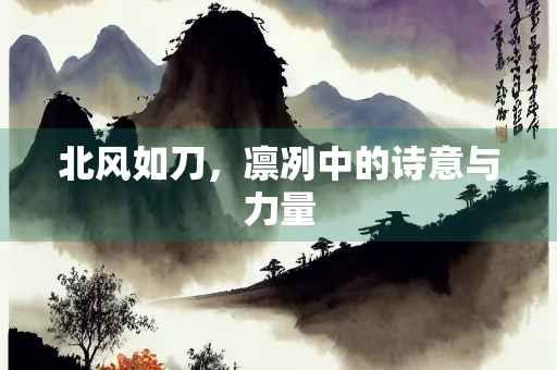北风如刀，凛冽中的诗意与力量