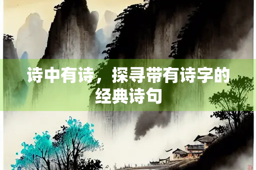 诗中有诗，探寻带有诗字的经典诗句