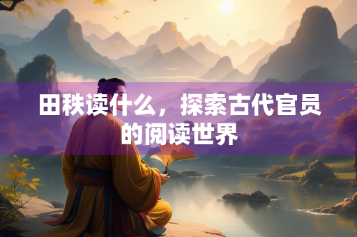 田秩读什么，探索古代官员的阅读世界