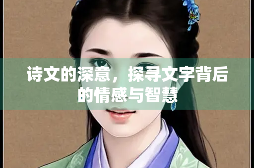 诗文的深意,探寻文字背后的情感与智慧 诗文的深意,探寻文字背后的情感与智慧