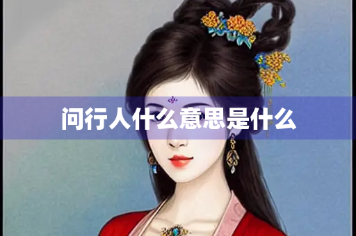 问行人什么意思是什么