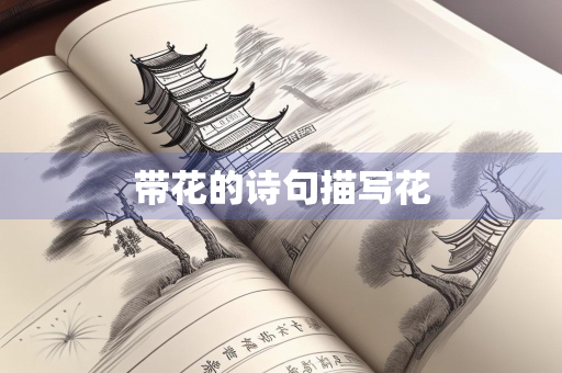 带花的诗句描写花