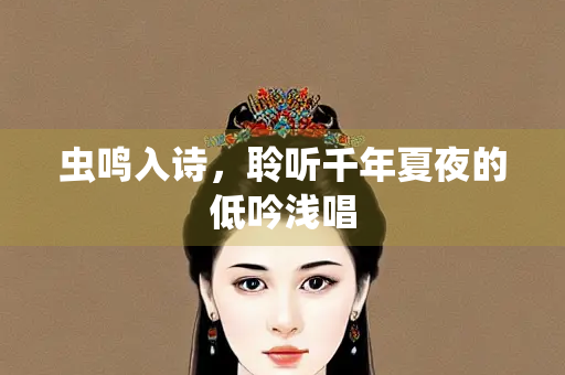 虫鸣入诗，聆听千年夏夜的低吟浅唱