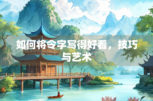 如何将令字写得好看，技巧与艺术