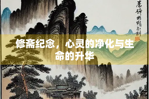 修斋纪念，心灵的净化与生命的升华