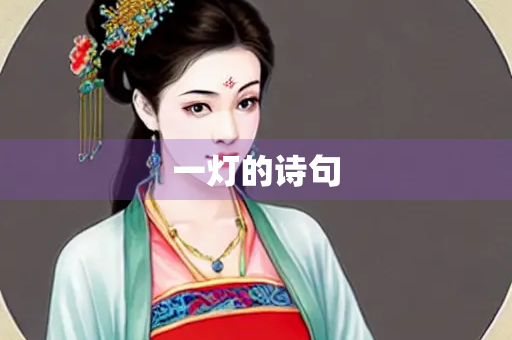 一灯的诗句
