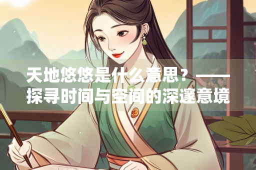 天地悠悠是什么意思？——探寻时间与空间的深邃意境