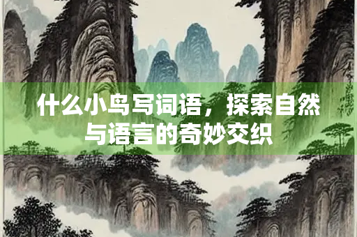 什么小鸟写词语，探索自然与语言的奇妙交织