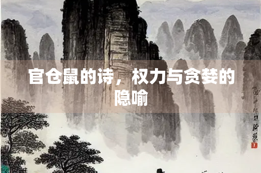 官仓鼠的诗，权力与贪婪的隐喻
