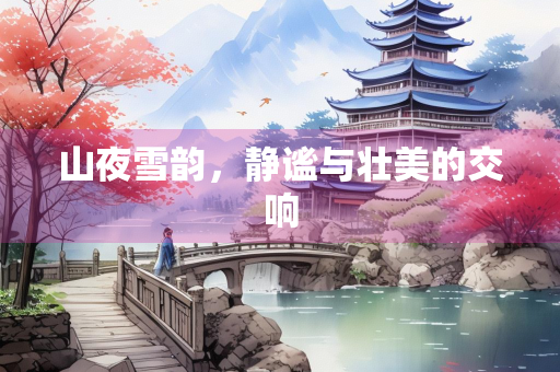 山夜雪韵，静谧与壮美的交响