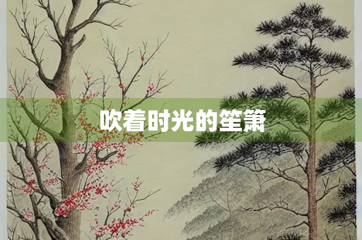 吹着时光的笙箫