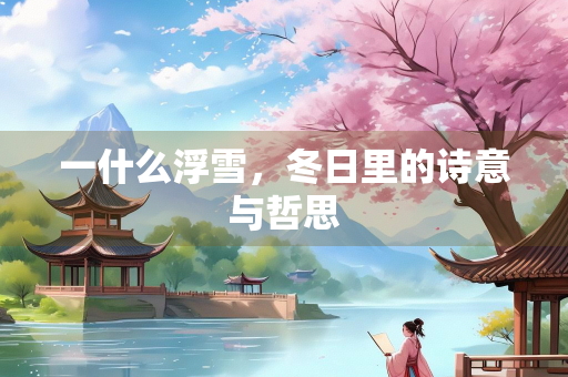 一什么浮雪，冬日里的诗意与哲思