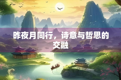 昨夜月同行，诗意与哲思的交融