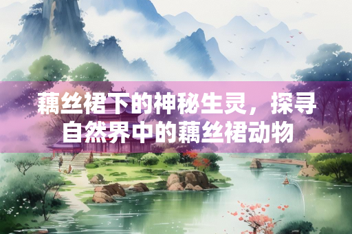 藕丝裙下的神秘生灵，探寻自然界中的藕丝裙动物