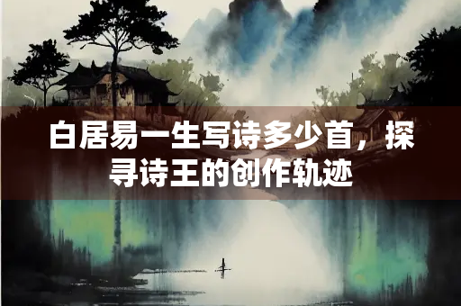 白居易一生写诗多少首，探寻诗王的创作轨迹