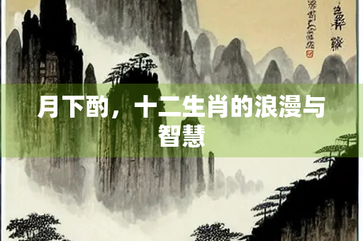 月下酌，十二生肖的浪漫与智慧