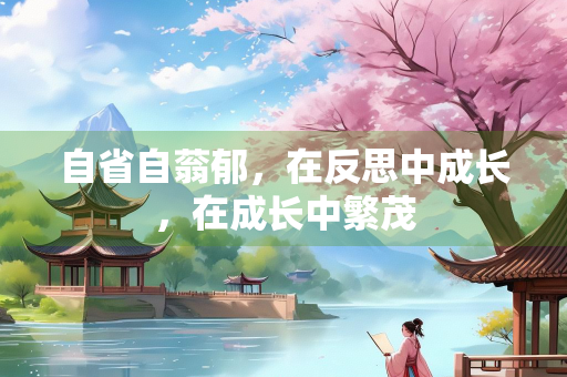 自省自蓊郁，在反思中成长，在成长中繁茂