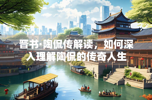 晋书·陶侃传解读，如何深入理解陶侃的传奇人生