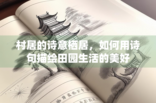 村居的诗意栖居，如何用诗句描绘田园生活的美好