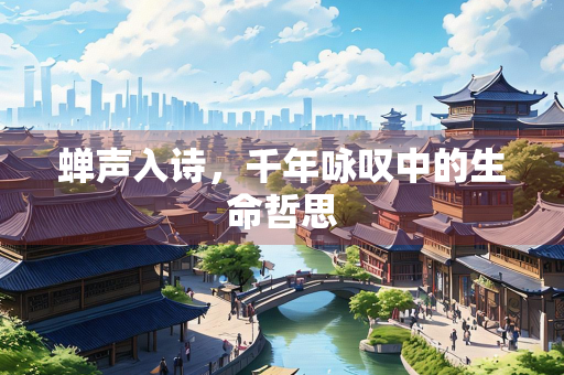 蝉声入诗，千年咏叹中的生命哲思