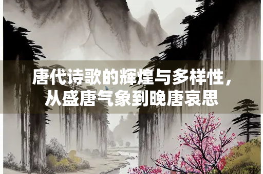 唐代诗歌的辉煌与多样性，从盛唐气象到晚唐哀思