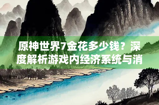 原神世界7金花多少钱？深度解析游戏内经济系统与消费策略