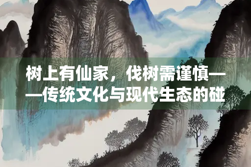 树上有仙家，伐树需谨慎——传统文化与现代生态的碰撞
