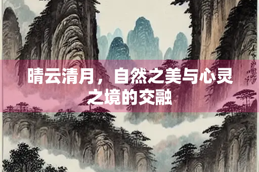 晴云清月，自然之美与心灵之境的交融