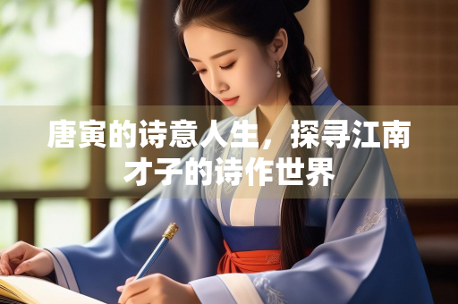 唐寅的诗意人生，探寻江南才子的诗作世界