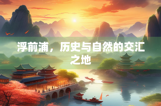 浮前浦，历史与自然的交汇之地