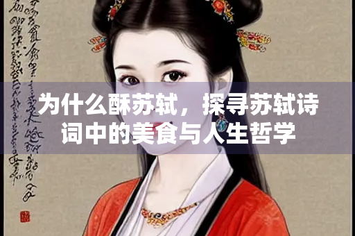为什么酥苏轼，探寻苏轼诗词中的美食与人生哲学