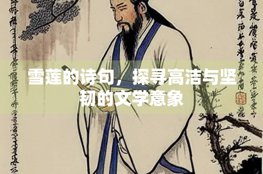 雪莲的诗句，探寻高洁与坚韧的文学意象