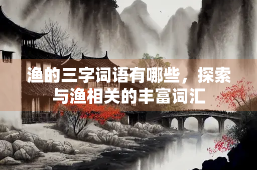 渔的三字词语有哪些，探索与渔相关的丰富词汇