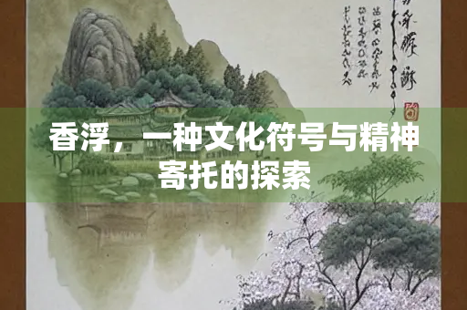 香浮，一种文化符号与精神寄托的探索